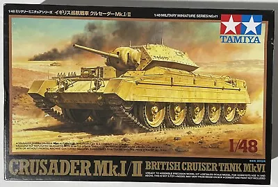 Tamiya  1/48 Scale Model Kit British Cruiser Tank Crusader MkI/II • $29