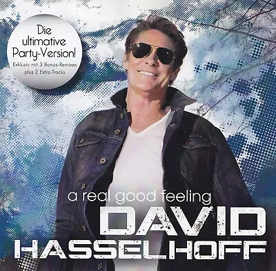 DAVID HASSELHOFF - CD - A REAL GOOD FEELING  ( Party-Version ) • £17.46
