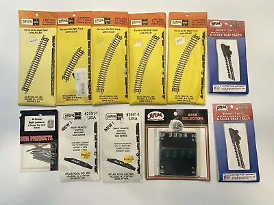 Atlas N Gauge Model Train Selector Track Bumper Switch Lot • $34.99