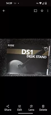 Rode Ds1 Microphone Desk Stand • £20
