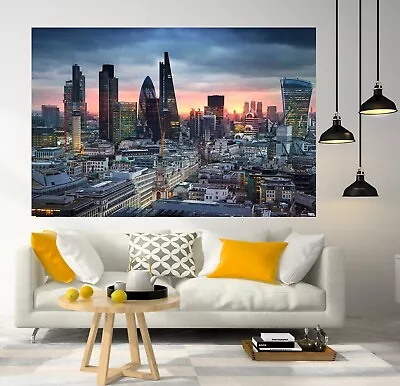 London Skyline. Art Work Artist Canvas Paper Picture Print Art Home /office Uk • £51