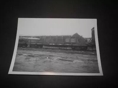 Spokane Portland & Seattle Sp&s Railway Railroad X8 Flat Train Ties Car Photo 69 • $3.98