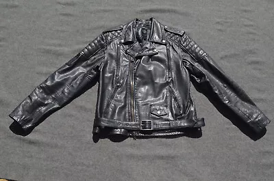 Harley-Davidson Men's Black Label Core Skull #1 Leather Jacket Large 98114-16VM • $229.79