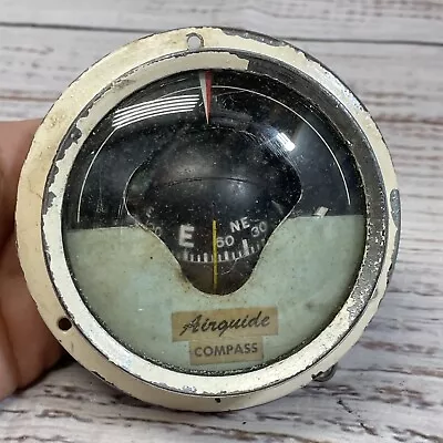 Vintage Airguide Compass Marine Boat Yacht Accessory Used • $39.95