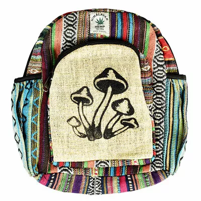 ThreadHeads Himalayan Hemp Mushrooms Mini Backpack - 10 X11  • $27.02