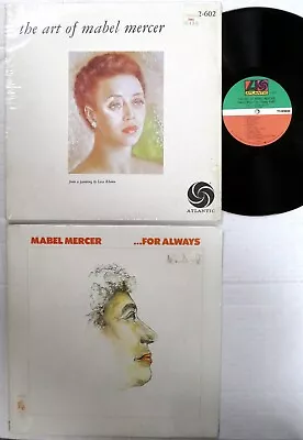 MABEL MERCER Lot Of 2 LP's;  For Always & The Art Of JAZZ Vocals  A5720 • $26