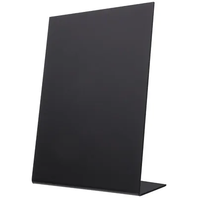  Acrylic Magnetic Board Tabletop Blackboard Easel Mini Signboard • £10.15