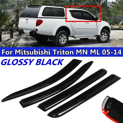 $40.19 • Buy Weather Shield Window Visors Weathershield For Mitsubishi Triton MN ML 2005-2014