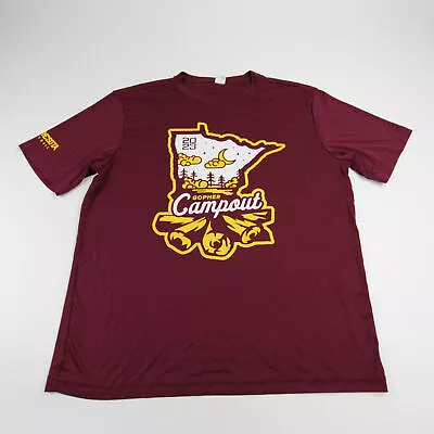 Minnesota Golden Gophers Sport-Tek Short Sleeve Shirt Men's Maroon Used • $9.80