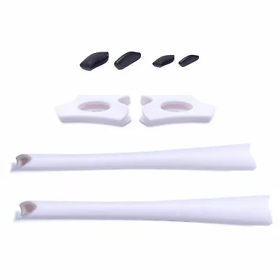 Firtox Replacement Ear Socks & Nose Pads For-Oakley Flak Jacket White • $12.99