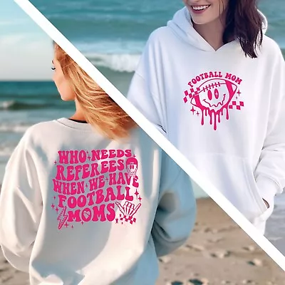 Football Mom Sweatshirt Mothers Day Hoodie Match Day Crewneck Gift For Mom • $26.99