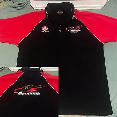 VINTAGE HOLDEN RACING TEAM DYNAMIK CLUB Polo Shirt Mens V8 SUPERCARS - SIZE XL • $30