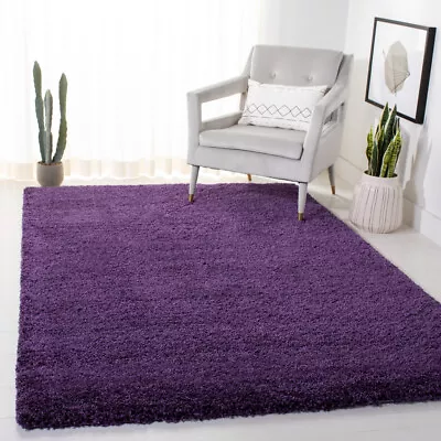 SAFAVIEH Milan Shag Collection SG180-7373 Purple Rug • $151.46