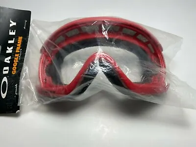 New Oakley Canopy Viper Red Snowboard Ski Snowmobile Goggle Frame • $28.35