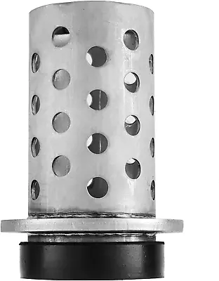 Perforated Casting Flask Vacuum Casting Stainless Steel Wall Flanged With Rubber • $50.99