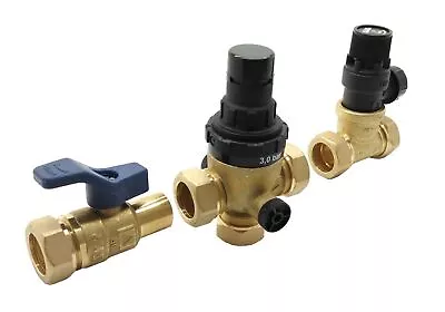 £103.26 • Buy Heatrae Sadia Megaflo Cold Water Inlet Control Kit With Balance Pressure Takeoff