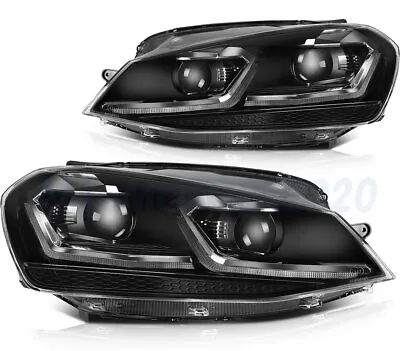 $397.65 • Buy For 2014-2015 Volkswagen Golf MK7 Headlight Assembly Kit Replacement Left+Right