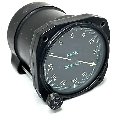 Kearfott ID-91B/ARN-6 Radio Compass Indicator Vintage Aircraft Electronics Parts • $38.99