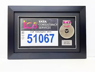 Marathon Sport 3D Medal Display Shadow Box Frame For Any Sport Medal With Badge • £24.99