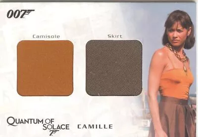 James Bond Archives 2009 Relic / Costume Card QC01 Camille • £49.99