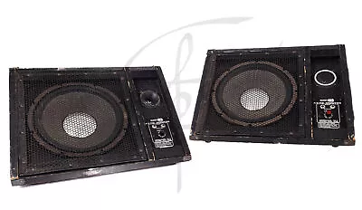 ONE (1) Vintage Sunn AX 112 50W 16 Ohm PA Stage Monitor W/ Volume Control • $89