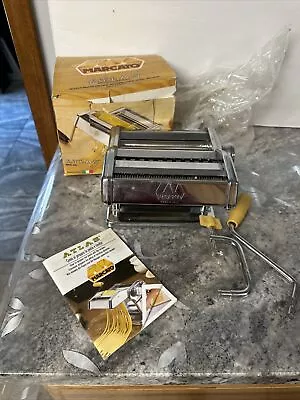 Marcato Atlas 150 Pasta Machine Italy Lasagna Fettuccini Manual  Vitantonio • $68.95