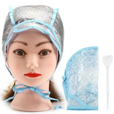 £3.32 • Buy 2Pcs/Set Disposable Hair Tipping Cap With Hook For Highlighting Dye Coloring