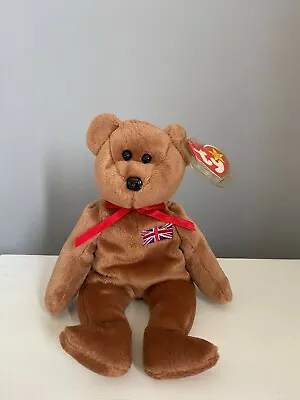 £11.99 • Buy Ty Beanie Baby Britannia (Original And Rare) With Tags And Protector (Retired)