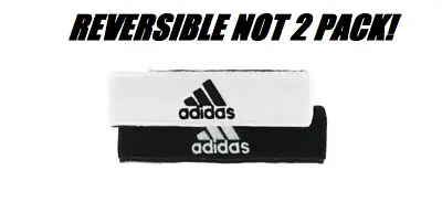 Adidas Headband Classic Swoosh Gym Tennis Sport Crossfit Elastic Men Head Band • $11.12