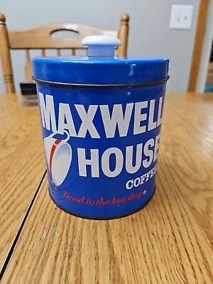 Vintage Maxwell House Coffee Tin Can • $15.99