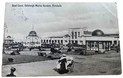 Band Court Edinburgh Marine Gardens Portobello  -  C1911 • £2.45