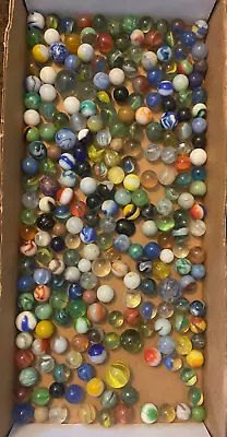 Large Lot Of Vintage Marbles Mixed Lot Estate Sale Find • $23