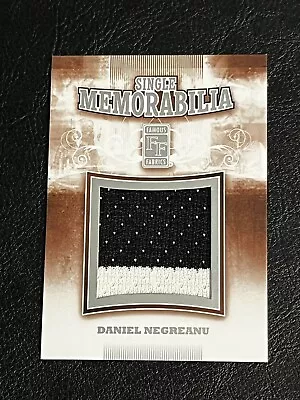 2010 Famous Fabrics Daniel Negreanu Tournament Worn Jersey Patch WSOP Poker HOF • $0.99