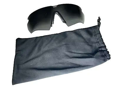 USGI Military ESS Crossbow Glasses 2.4mm Smoke Grey Replacement Lens Sleeve NEW • $20.90