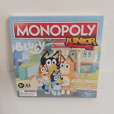 Hasbro Gaming Monopoly Junior: Bluey Edition Board Game IN HAND NEW • $39.99