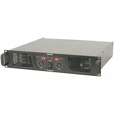 Citronic PLX2000 2 X 1000W Stereo Power Amplifier 2 Ohms Stable DJ PA Amp • £378