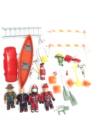 Mighty World Toys Lot Of Figures Accessories • $30