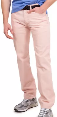 NWT Levi's Men's 501 Straight Leg Jeans Pink 005013299 • $29.99