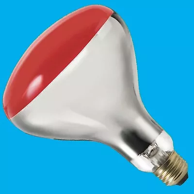 250W Infra Red Heat Bulb Red ES E27 Lamp Muscular Healthcare Rheumatism • £12.99