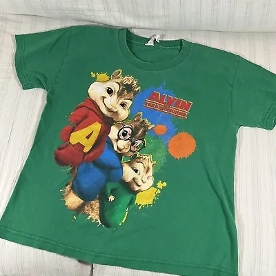 RARE Vintage Alvin And The Chipmunks Movie Promo T-shirt Youth Medium? J3 • $58.99