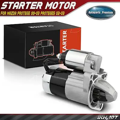 Starter For Mazda Protege 1999-2003 Protege5 2002-2003 L4 2.0L 1.8L 1.0KW 10T • $71.72