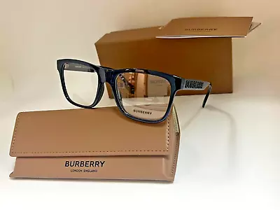 Burberry Eyeglasses B 2353 3961 NAVY BLUE FRAME 53-18-145MM NIB ITALY • $129.97