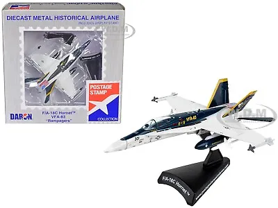 Mcdonnell Douglas F/a-18c Hornet Aircraft Rampagers 1/150 Postage Stamp Ps5338-4 • $20.95