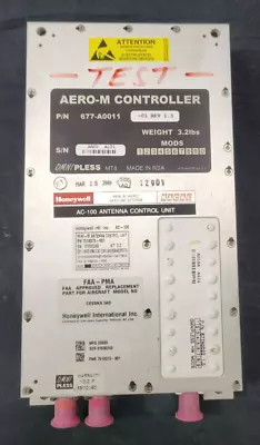 Honeywell AC-100 Antenna Control Unit 677-A0011 Racal Aero-M Controller AS-IS • $199.99