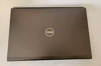 Dell Precision M4700 15.6  Laptop - I7-3840QM CPU - 16GB RAM - 250GB SSD • $120