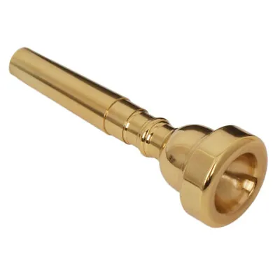 Cornet Mouthpiece Gold Plated Trumpet Replacement Silver Accessories Brass  • $12.49