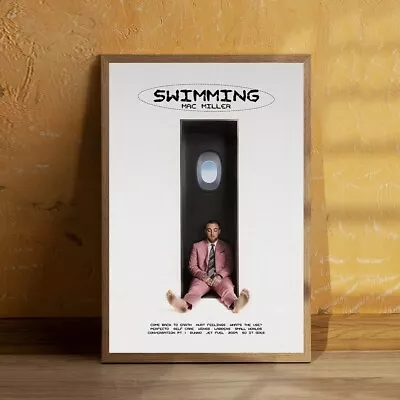 Swimming - Mac Miller Album Poster Custom Music Poster • $8.99