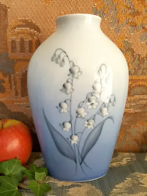 Vintage Porcelain Copenhagen B&G Bing & Grondahl Lily Of The Valley Vase • £30