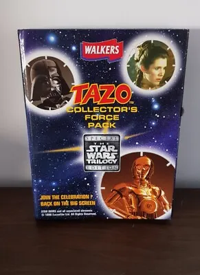 Star Wars 1996 Walkers Tazos Trilogy Special Edition COMPLETE 50/50 HanSolo Card • £5