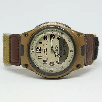 CASIO Illuminator 2747 AW-80 Quartz Analog Digital Men's Watch New Battery • $17.99